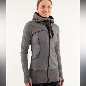 Like New Lululemon Women's Live Simply Full-Zip Scuba Hoodie Jacket Sz 8